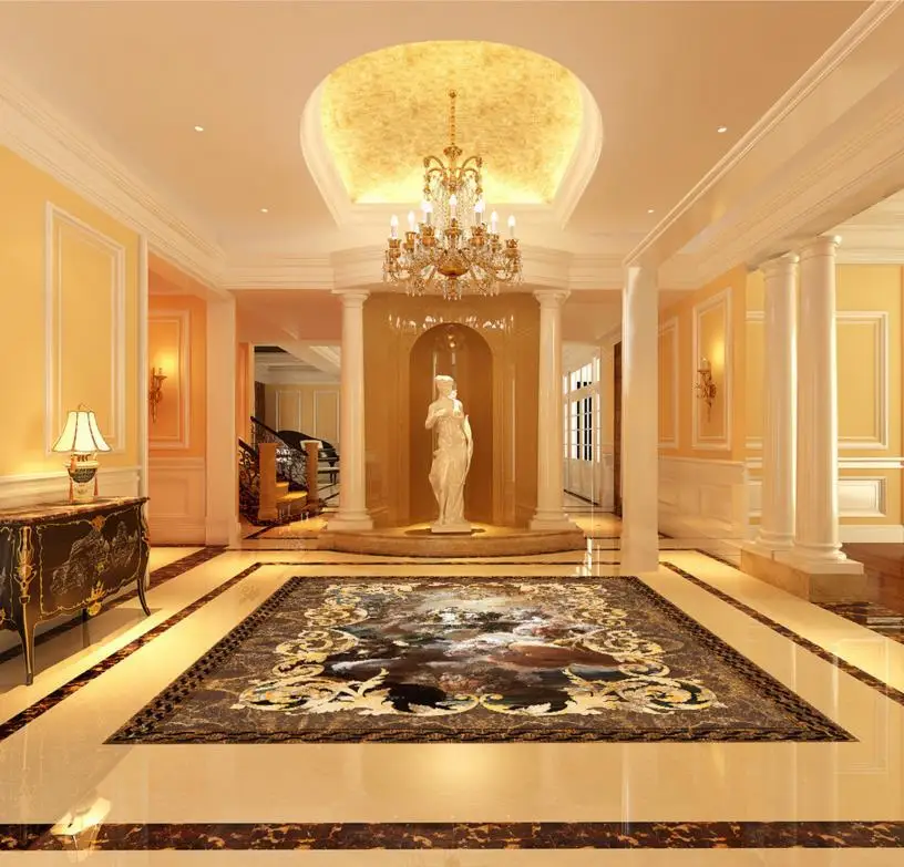 

papel de parede 3d europeu angel figure 3d floor tiles custom 3d mural wallpapers for living room 3d floor painting
