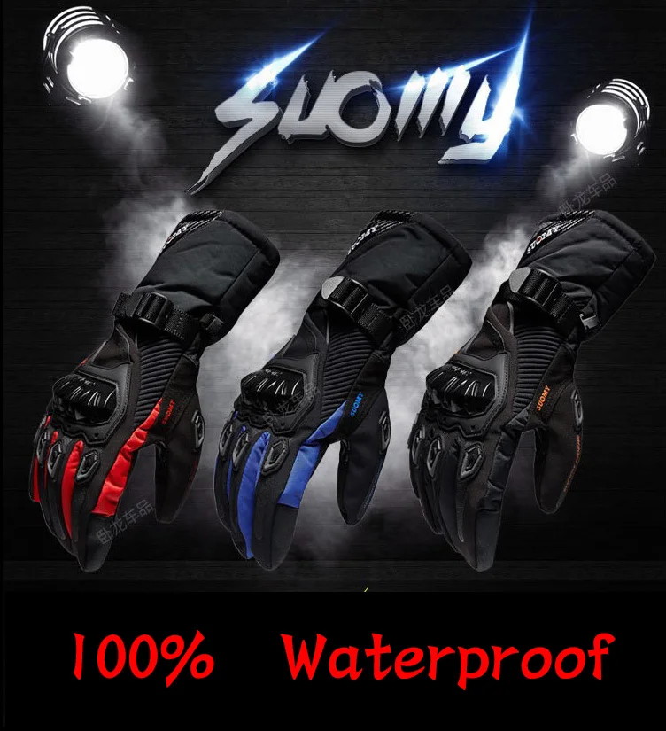 Motorcycle Gloves Sports Gloves Cycling Gloves Winter Gloves motorcycle gloves touch-screen winter waterproof windproof Gant Moto Guantes men's cycling gloves