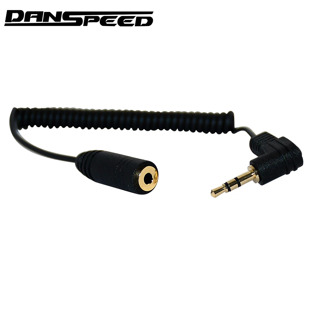 

DANSPEED 2.5mm Male to 2.5 mm Female Earphone Headphone Stereo Jack Headset Audio Converter Cable Adapter