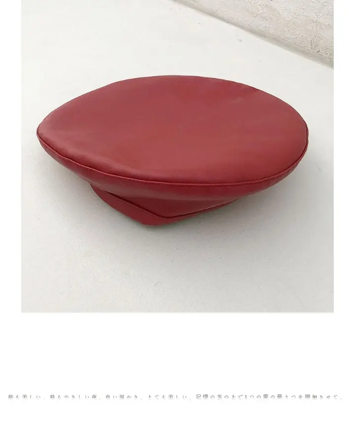 beret hats for women leather berets for women Autumn Winter beret women berets caps for women (6)