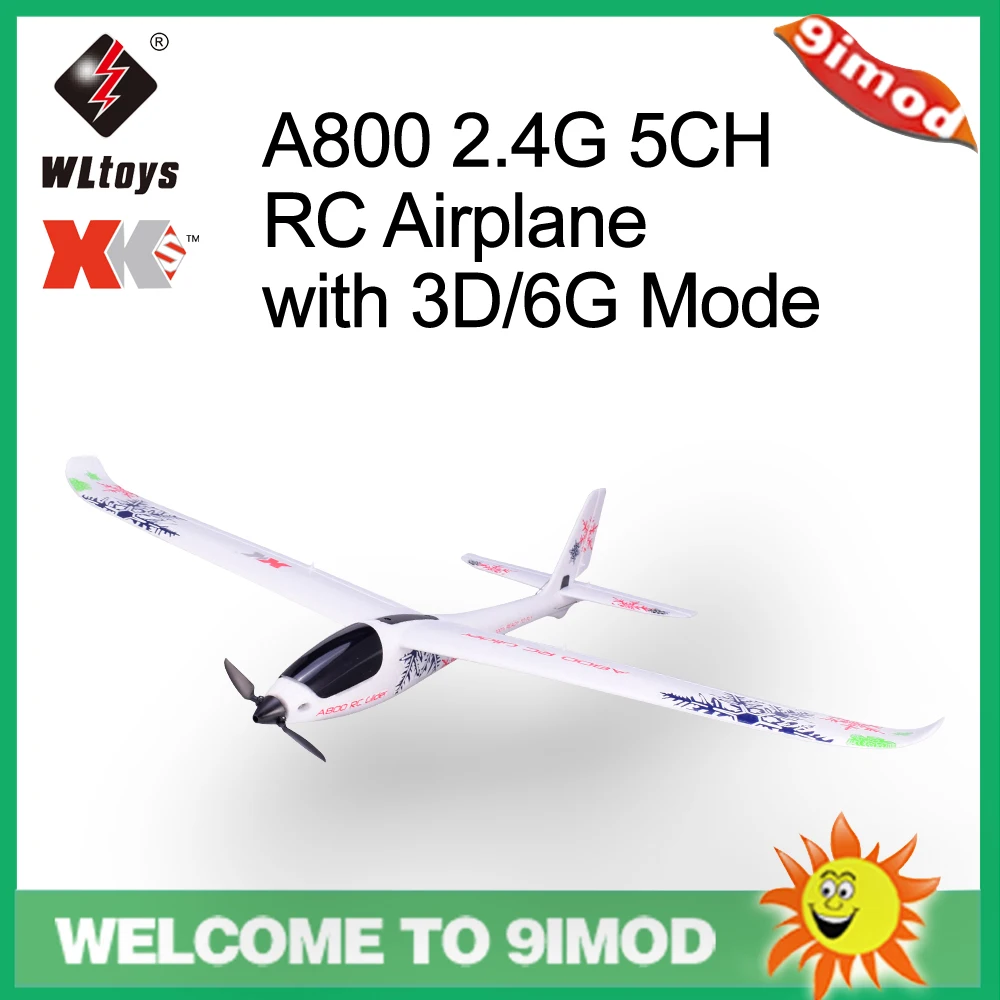 Оригинальный WLtoys XK A800 2 4G 5CH RC самолет с 3D/6G режимом 780 мм крыльев EPO