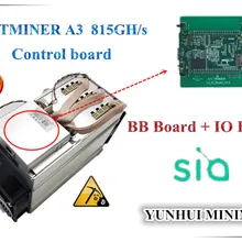 ANTMINER A3 материнская плата управления включает IO и BB платы пульт управления для ANTMINER A3