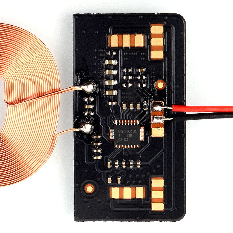 VEEAII DIY QI беспроводной приемник PCBA 5 Вт 5V1A Беспроводное зарядное устройство приемник для Lightning iPhone Android телефонов