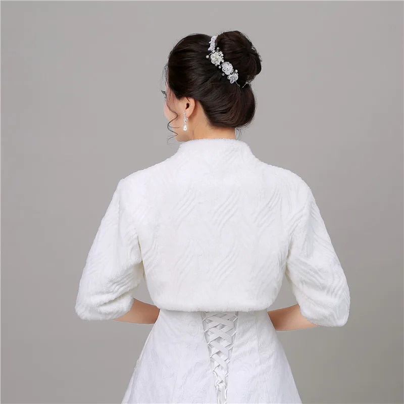 Forevergracedress,, женские палантины из искусственного меха, свадебная накидка, зимнее болеро, свадебные аксессуары, накидка