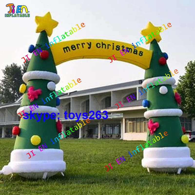 4x3.2m cheap inflatable arch for christmas events parties carnival