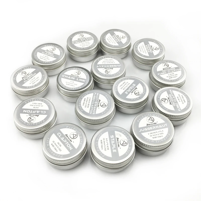 

Ambrose Premade Coil NI80 Nichrome High Density Prebuilt Coils for Electronic Cigarette RDA RTA RBA RDTA Atomizer Heating Wire
