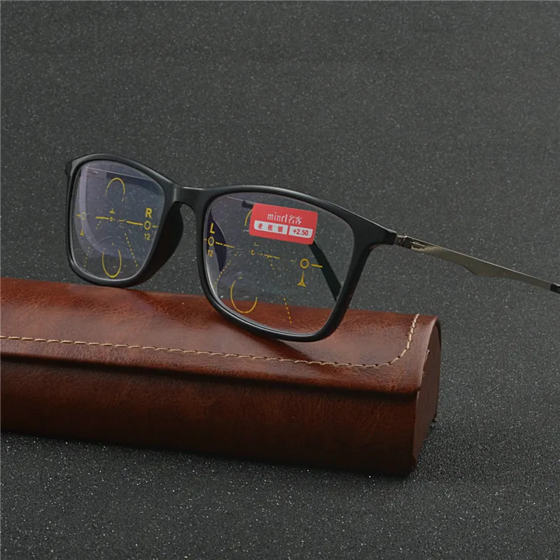 Новое регулируемое видение бифокальный переход солнце фотохромные прогрессивные очки для чтения Мультифокальные очки NX