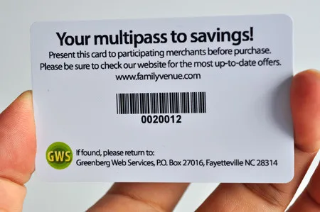 membership card printing service