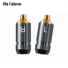 Haldane 1 пара наушников DIY контактный разъем позолоченный для MMCX UE900 SE535 SE215 W10 W20 W30