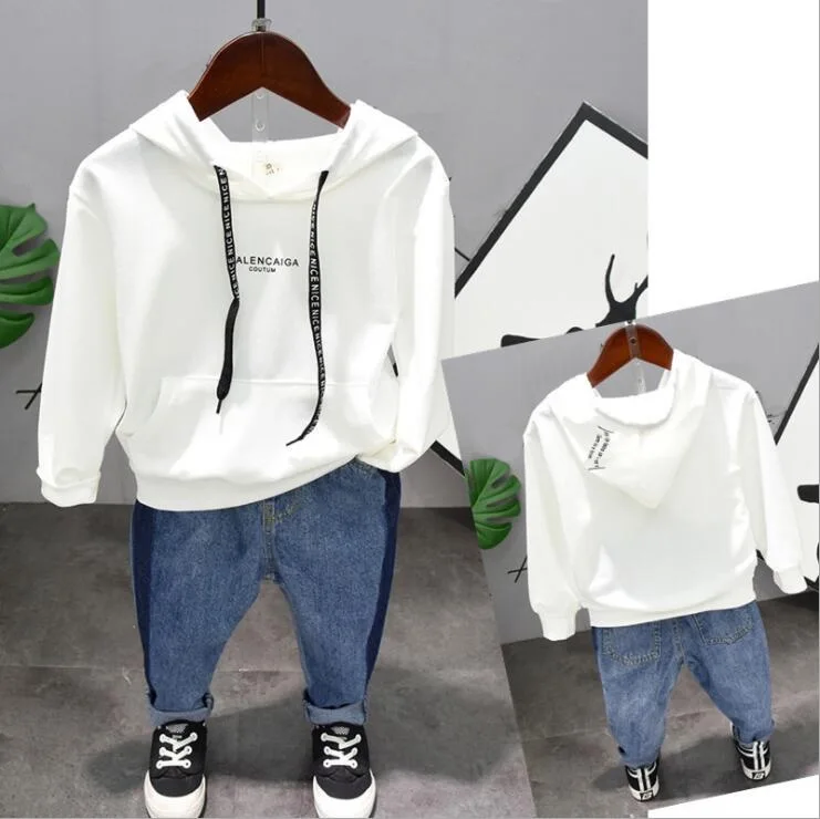 

Kids Clothes Brand Baby Boys Clothes Set spring Autumn Toddler boys clothing Sets boys Hooded+pants 2pcs sets 2-6Years