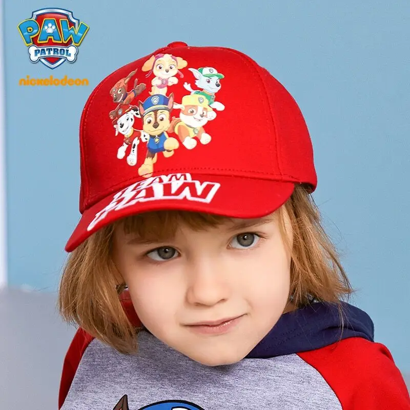 2019 Spring Genuine Paw Patrol chase skye flat Hip Hop Snapback cap kids fashion Sun hat Children toy birthday Christmas gift