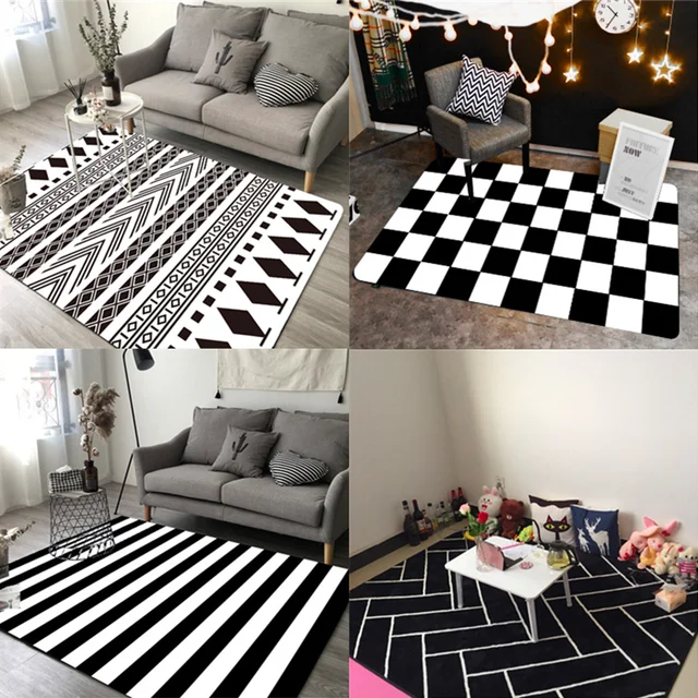 black striped rug black white stripe offset 50x80cm 60x90cm 80x120cm nordic geometric black white stripes rug plush carpet mat living room aliexpresscom buy black striped rug black white stripe offset 50x80cm 60x90cm 80x120cm nordic geometric black white stripes rug plush carpet mat living room aliexpresscom buy
