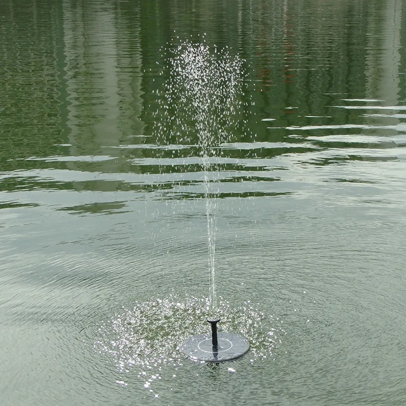 Украшение сада вода плавающая солнечная мощность фонтан панель комплект садовый водяной насос для бассейна пруд сад с 3 насадками спрей XNC