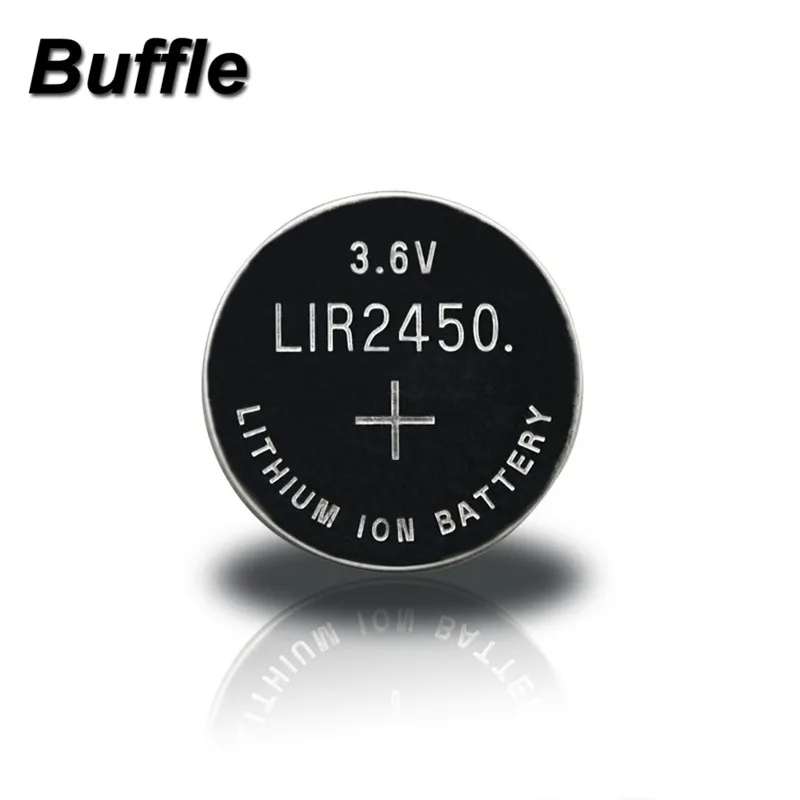 Перезаряжаемые литиевые батарейки 50 шт./лот 3 6 В 120 мАч|button battery|coin cellbutton cell battery |