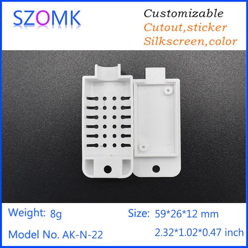 szomk small plastic enclosure electronics project box instrument enclosure control box Humidity sensor smoke detector (14).jpg