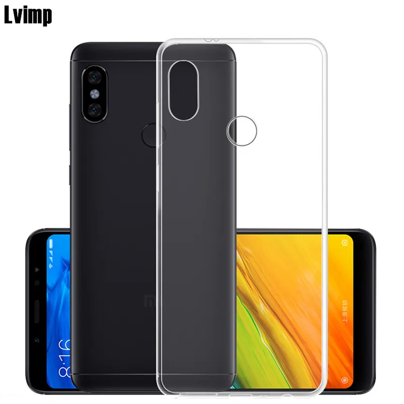 Прозрачный мягкий силиконовый чехол из ТПУ Для Xiaomi Mi 6X A2 Mi6X MiA2 Ультратонкий для