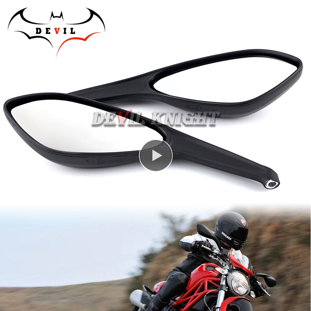 Боковые зеркала заднего вида для DUCATI MONSTER 696 795 796/S/EVO Мотоциклетные аксессуары