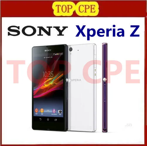 Good recommend Sony Xperia Z original cell phones Sony Xperia Z L36h C6603 C6602 13 1MP