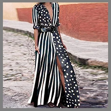 Women-V-Neck-Dress-Dot-Striped-Print-A-Line-Turn-down-Party-Dress-Chic-Patchwork-Ladies.jpg_640x640