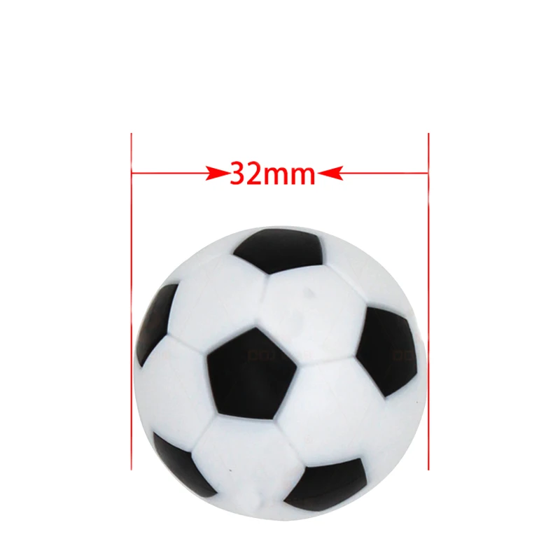 2 Pcs طاولة كرة قدم كرة القدم كرة القدم البلاستيكية كرة قدم مسابقة Soccerball الرياضة الهدايا جولة ألعاب داخلية 32mm/36mm