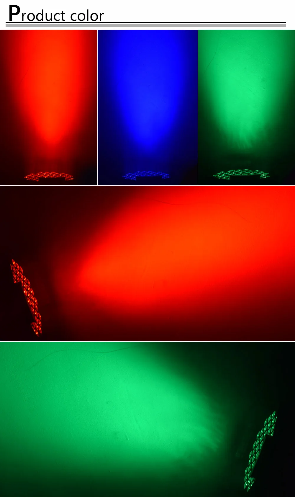 Горячая DMX управление черный светодиодный Par Can 54 светодиодный s Par 54 светодиодный Tri 54 RGB 54x3W