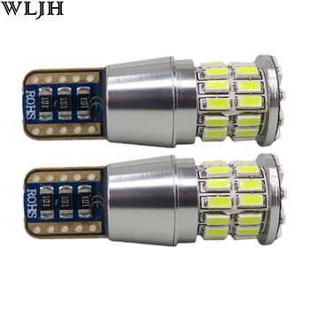 

WLJH 2x Canbus 5W W5W LED T10 38 3014 SMD 12V Car LED External Clearance Bulb Backup Reverse Lamp Number Plate Parking Light