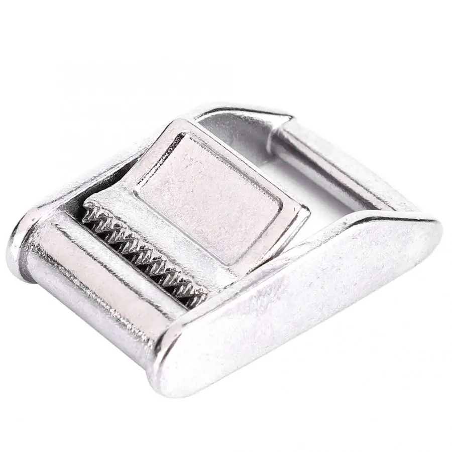 

1 pcs Stainless Steel Marine Boat Belt Cam Buckle Plate Strap Fixing Buckles Rowing Boats Inflatable boat Kayak accessories