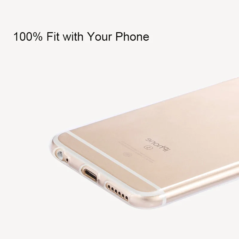 2018 настоящие для Iphone X 5 5S Se 6 6s 7 Plus 8 Роскошные ультра тонкие силикагель Мягкие