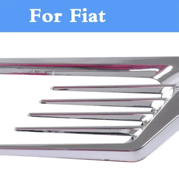 

2017 Air Flow Fender Intake Side Vent Cover Decoration Car Sticker for Fiat 500 500X 600 Albea Barchetta Bravo Croma Linea