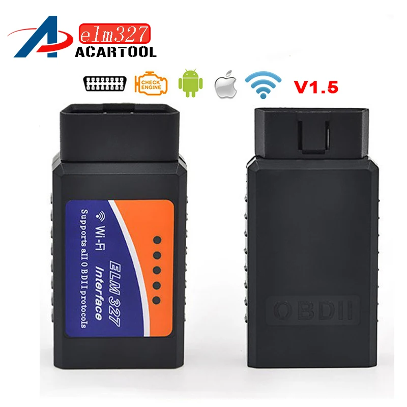 

ELM327 Bluetooth/ELM 327 Wifi/ELM327 USB v1.5 support OBDII OBD2 Diagnostic-Tool 1.5 car scanner Code Reader Auto CAN-BUS
