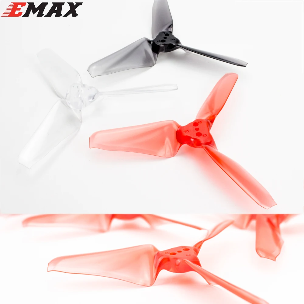 12 шт./лот, EMAX AVAN Mini, 3x2,4x3 мм, 3 дюйма, 3 лопасти, пропеллеры 6CW+ 6CCW для Babyhawk, 3 дрона(6 пар