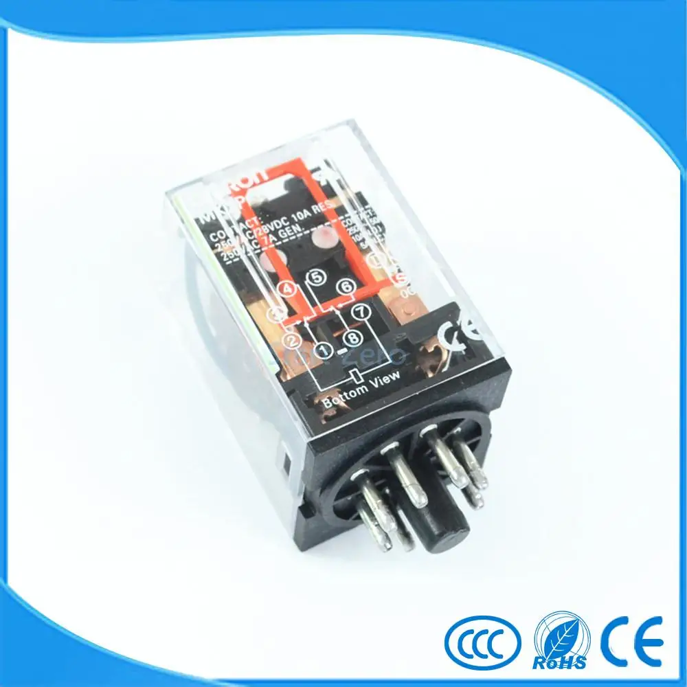 

MK2P-I AC 110V Coil 8 Pins General Purpose Electromagnetic Relays