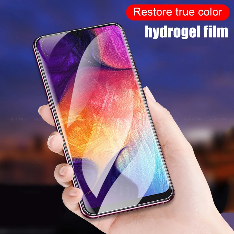 Гидрогелевое стекло 9D для Samsung S10 S8 S9 Plus S10e Note 8 9 A9 A7 A6 A8 2018 J4 J6 A50 A40 A30 A70 A80 90 60 10