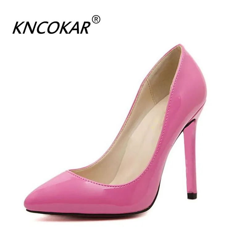 

High Quality Classical Thin Fashion High Heels Women Shoes 11cm Heels Women Pumps Ladies Dress Party Shoes
