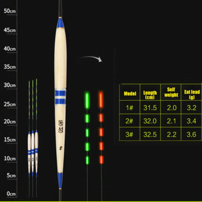 1 шт. умный поплавок ночной светящийся рыболовный поплавок светодиодный Электрический светящийся свет автоматически напоминает поплавок для рыбной ловли