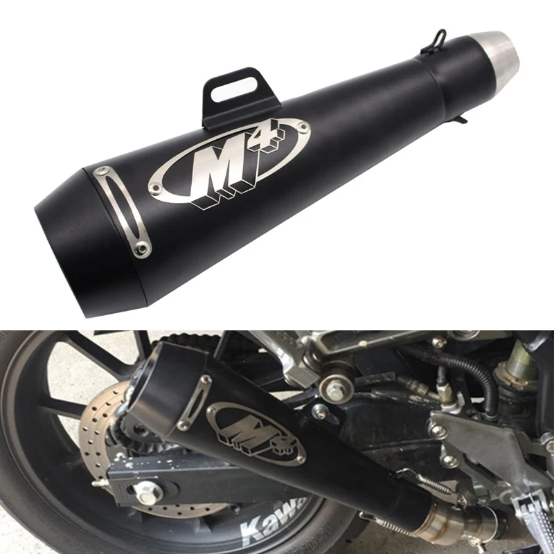 ROAOPP Motorcycle middle pipe For Benelli 600 BN600 BJ600 TNT600 with M4 exhaust eduction pipe Motorcycle Racing Street Bike KTM
