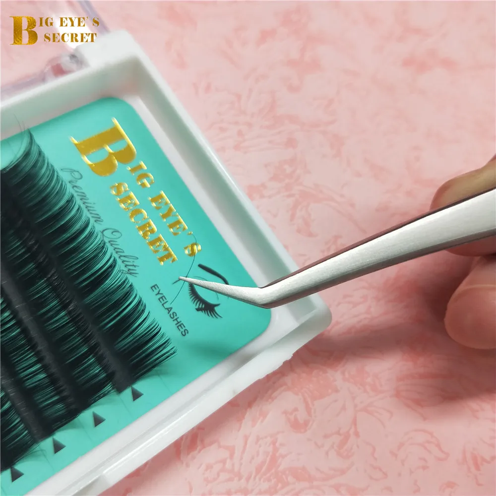 Big Eye's Secret Straight &amp Curve stainless steel Volume Eyelash Extension Tool Fan Lash Tweezer Best Quality Tweezers | Красота и