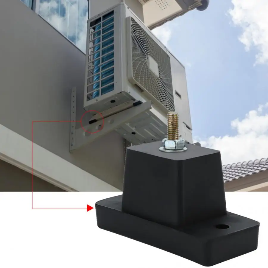 Base Shock-Proof Foot Cushion for Outdoor Air Conditioning Bracket Shock Pads