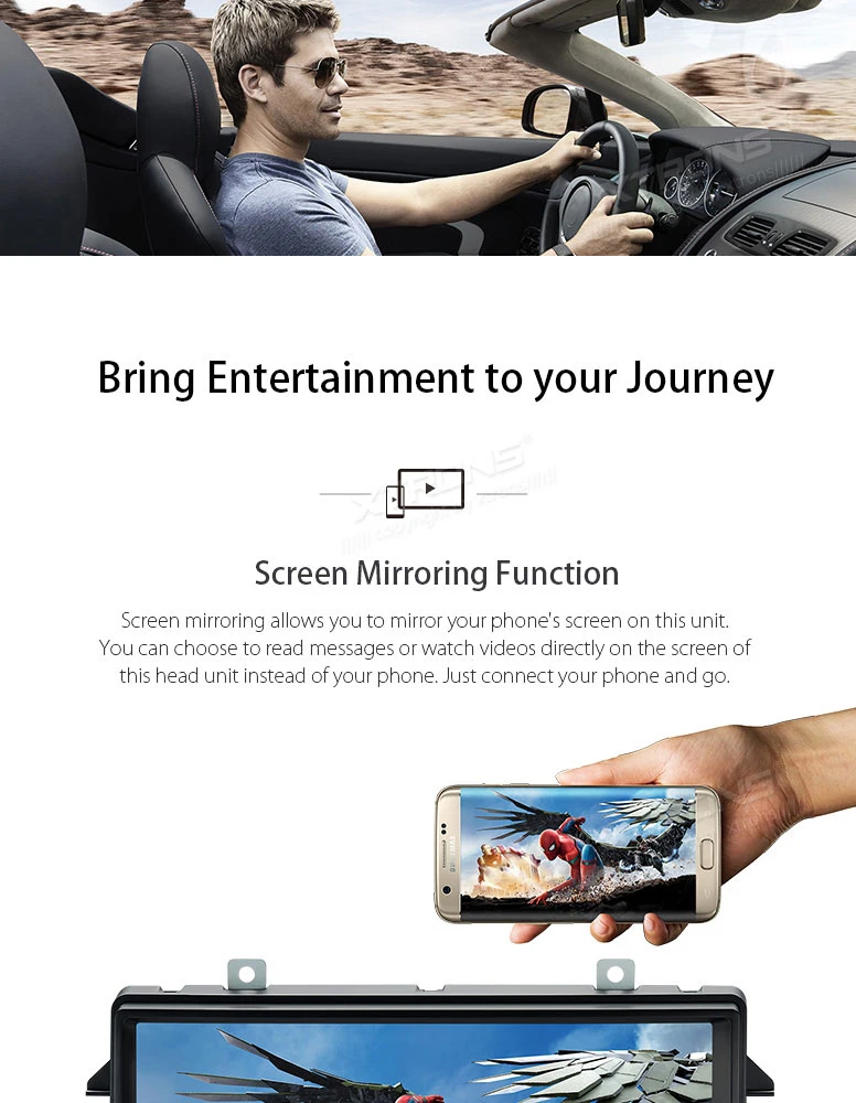 Best 8" Android 7.1 OS Car Multimedia Navigation GPS Radio for Lada Vesta 2015-2018 with 2GB RAM 16GB ROM & Multi-Window View Support 9