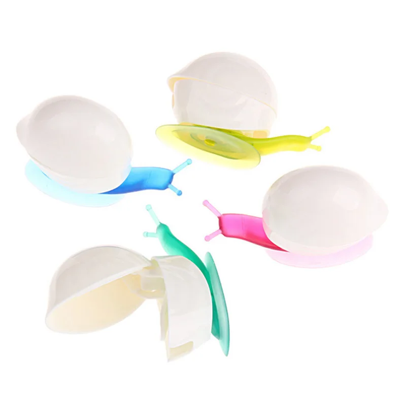 Snail toothbrush holder