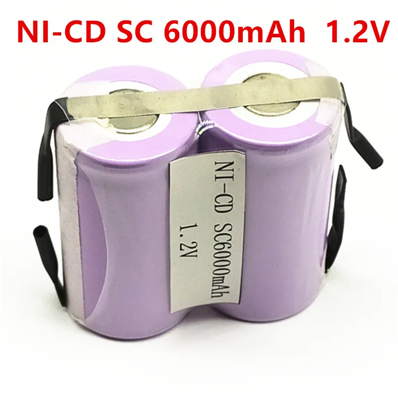 DIY SC 3000mAh 2 4 V или 6000mAh 1 блок батарей для самостоятельной установки|Перезаряжаемые