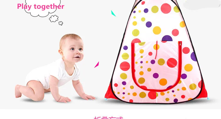 

Children Kid house tent Playground Play Tents Portable Folding Garden Toy Tent Castle Pop Up Indoor Outdoor House Multi-function