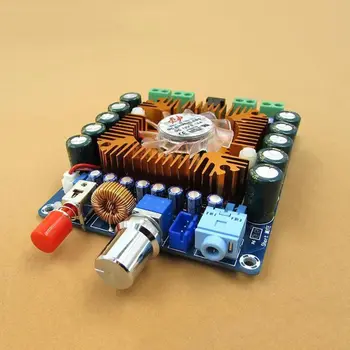 

DC 12-16V TDA7850 4 Channel 50Wx4 HIFI Car stereo Audio Amplifier Board + Fan