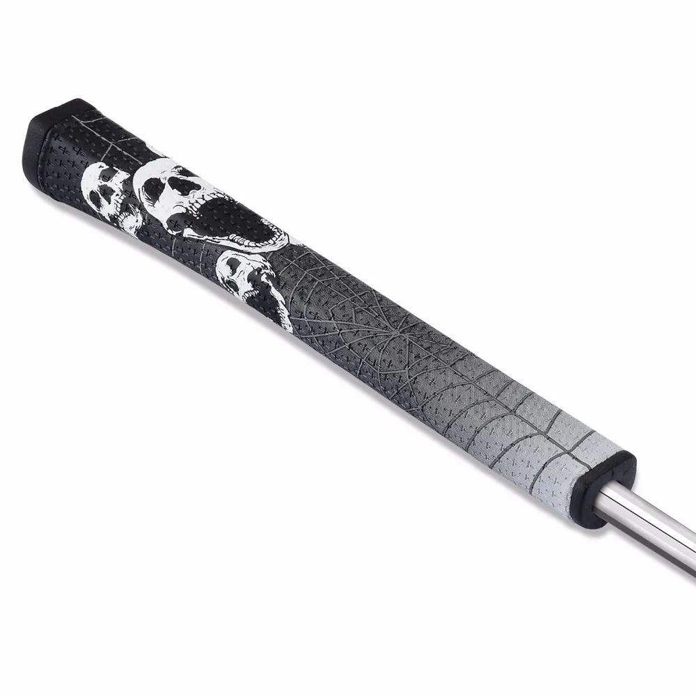 New Skull & Spider Pistol GTR 2.0 Golf Putter Grip 4 Colors For Choice PU Leather Golf Clubs New Skull & Spider Pistol GTR 2.0 Golf Putter Grip 4 Colors For Choice PU Leather Golf Clubs