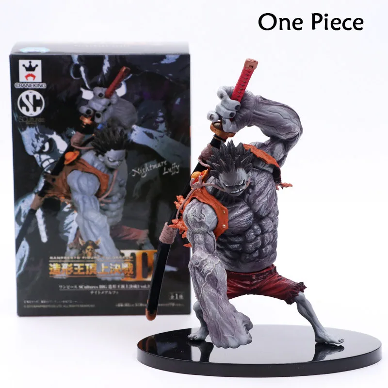 

JP Anime One Piece actionTop battle 3 color dream dream nightmare toy figures PVC 14 cm Children's gift kids toy