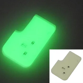 Keyforkess custodia portachiavi in Silicone a 3 pulsanti per Renault Clio Megane R.S. Scenic Grand Remote Key Cover supporto opzionale luminoso - Jingyuqin custodia portachiavi in Silicone a 3 pulsanti per Renault Clio Megane R S Scenic