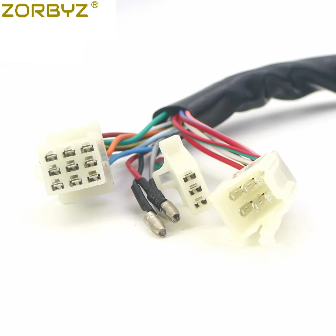 ZORBYZ мотоцикл черный ЖК-цифровой инструмент панель многофункциональный метр 12000 об/мин скорость метр одометра тахометр датчик