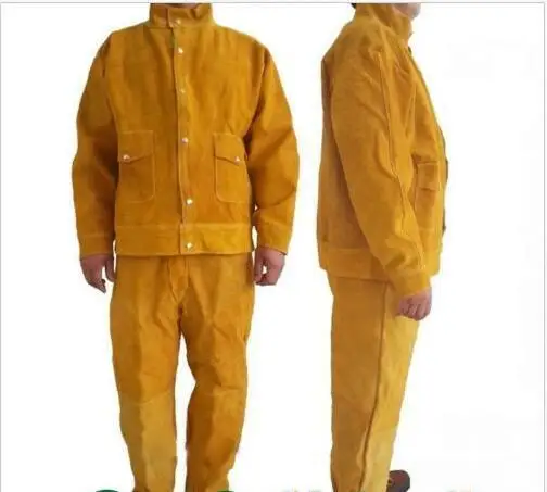 

Brand New Leather Welding Protective Clothing Apparel Suit for Welder