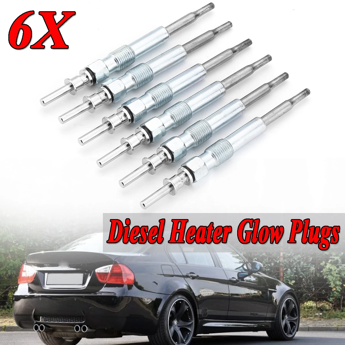 Buy 6pcs Metal For Diesel Heater Glow Plugs Heater