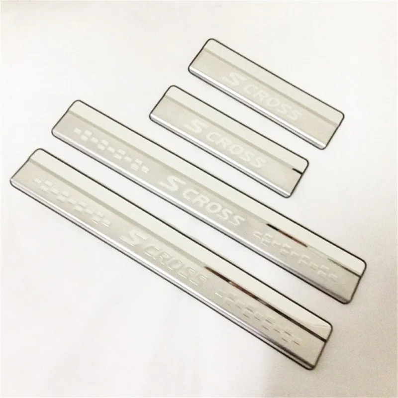 For-Suzuki-SX4-S-Cross-2014-2015-2016-High-quality-Stainless-Steel-Scuff-Plate-Side-Door (2)